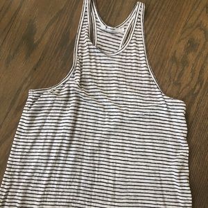 T by Alexander Wang Stripe Racerback Tank.